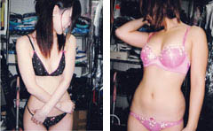 使用済下着モデル